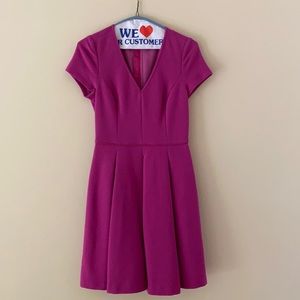 Banana republic wide pleat dress